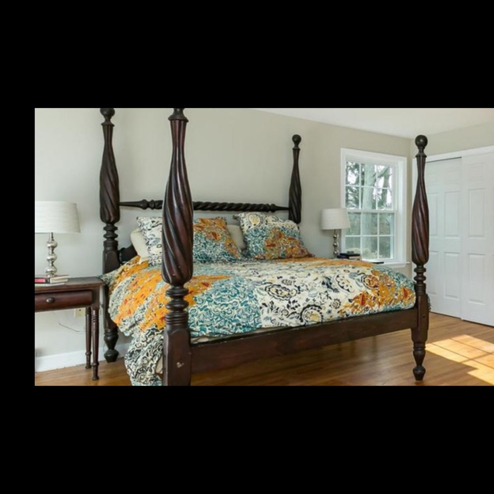 Anthropologie duvet, 2 Euro and 2 stnd shams